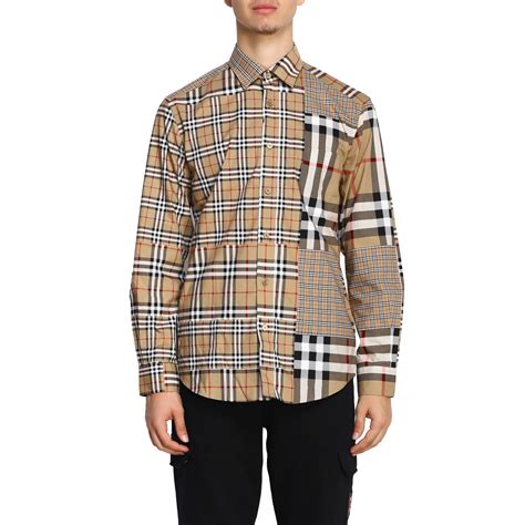 burberry tan shirt|original Burberry men t shirt.